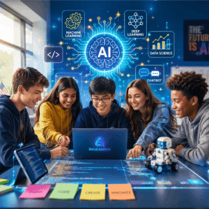 Level 1 (6th-9th Grade): AI Essentials & Ethical Prompting.